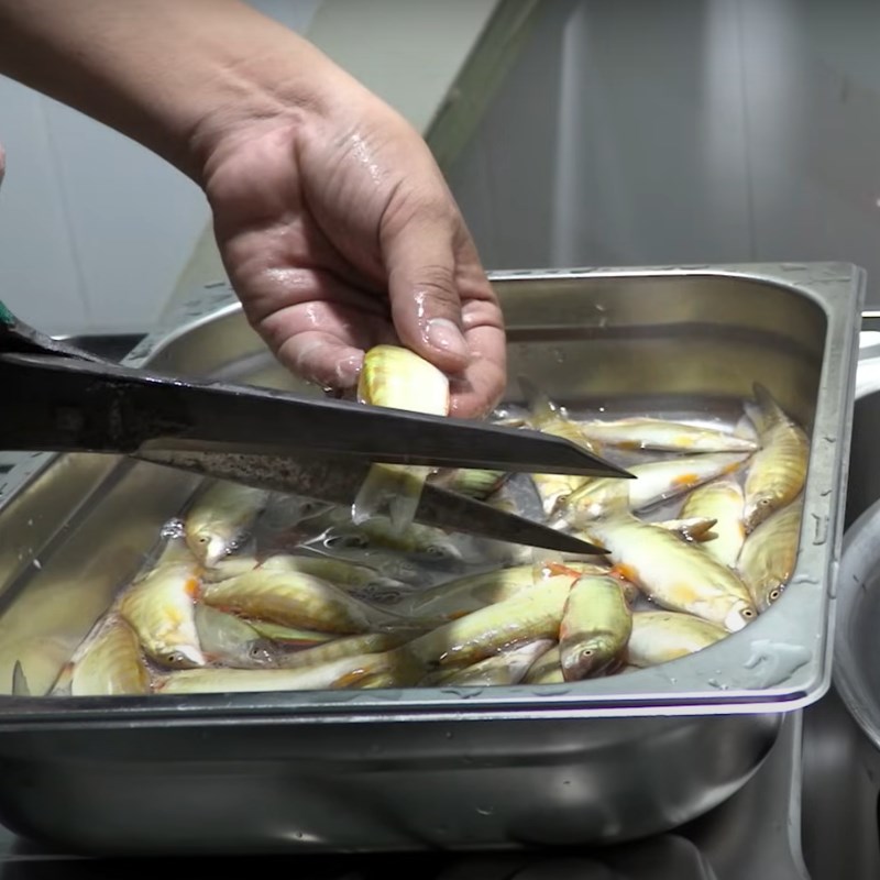 Bước 1 Sơ chế cá heo Cá heo kho tiêu