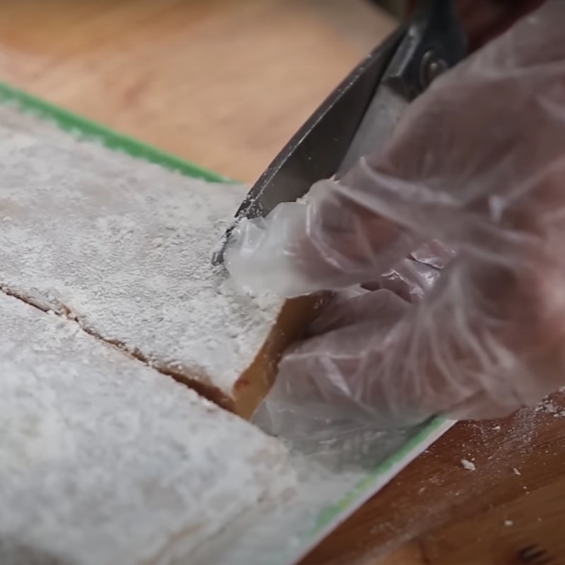 Bước 7 Tạo hình chè lam Chè lam không cần mạch nha