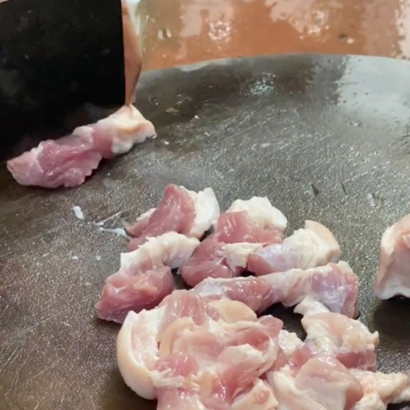 Bước 3 Xào hoa núc nác khô Cách chế biến hoa núc nác khô