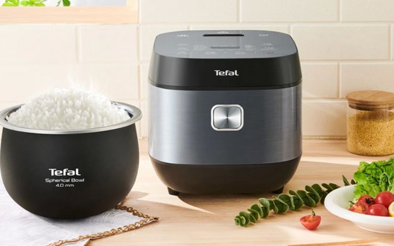 Nồi cơm điện tử Tefal 1.8 lít Delirice Plus RK776B68