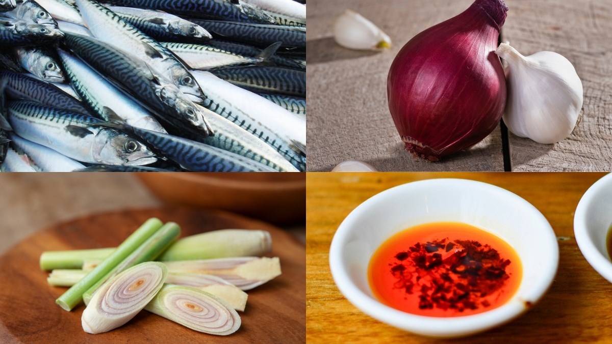 Nguyên liệu món ăn cách làm ruốc cá nục