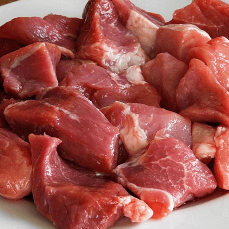 Bước 3 Chế biến thịt Bánh cuốn Cao Bằng