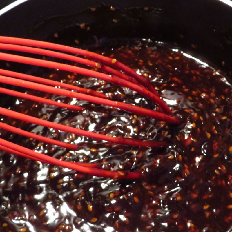 Bước 2 Chuẩn bị nước sốt Nước sốt mè rang ăn mì trộn