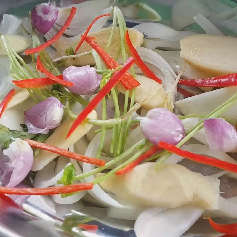 Bước 3 Hấp cá Cá sủ hấp xì dầu