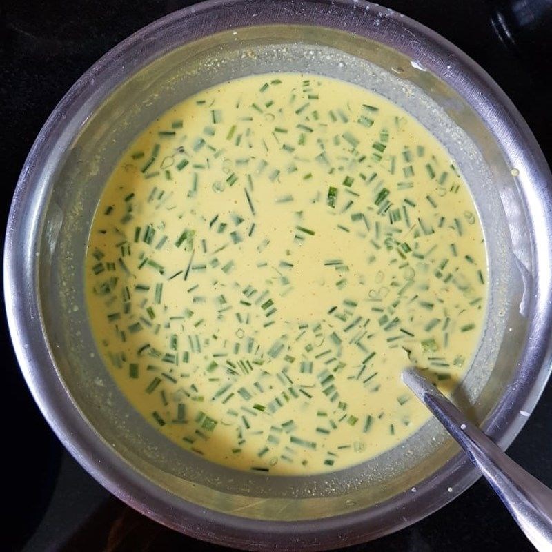 Bước 2 Làm bột bánh Bánh xèo miền Nam