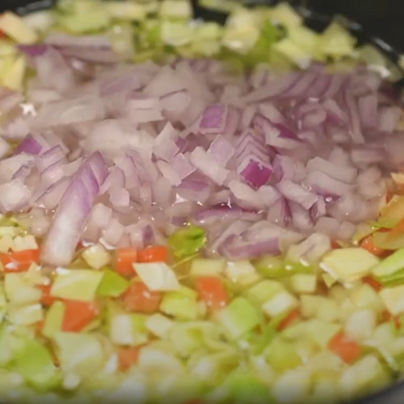 Bước 2 Nấu cháo Cháo em bé bằng nồi cơm điện tử Tefal