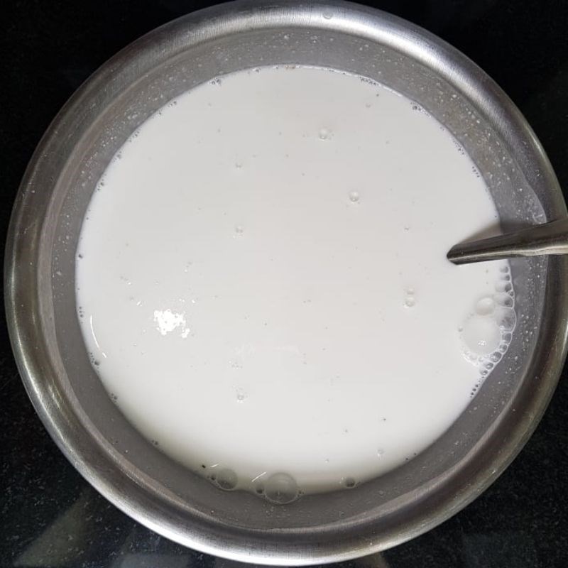 Bước 2 Pha bột Bánh cuốn Cao Bằng