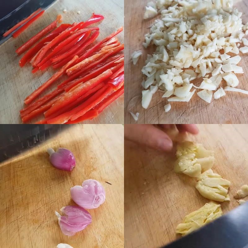 Bước 1 Sơ chế nguyên liệu Cá sủ hấp xì dầu