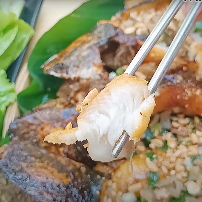 Bước 6 Thành phẩm Cá lóc nướng mỡ hành bằng nồi chiên không dầu