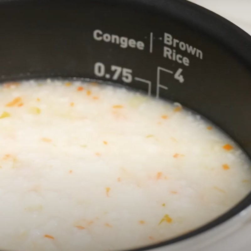Bước 3 Thành phẩm Cháo em bé bằng nồi cơm điện tử Tefal