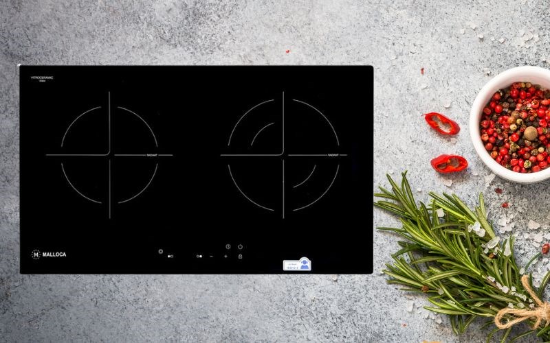 bếp hồng ngoại đ&ocirc;i lắp &acirc;m Malloca MH-7320R