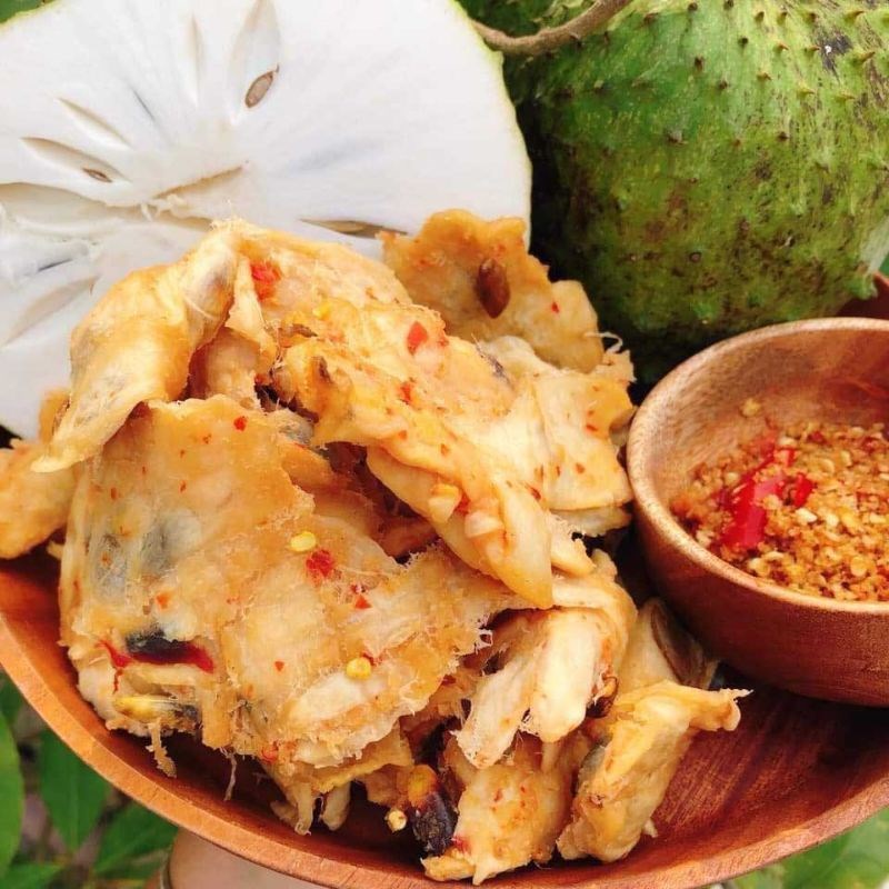 Bước 5 Bảo quản Mãng cầu sấy muối ớt