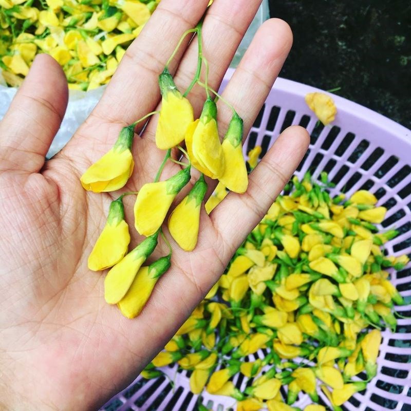 Bước 2 Sơ chế nguyên liệu Canh chua cá bống tượng