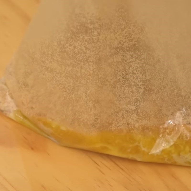 Bước 1 Làm đế bánh Bánh sinh nhật matcha