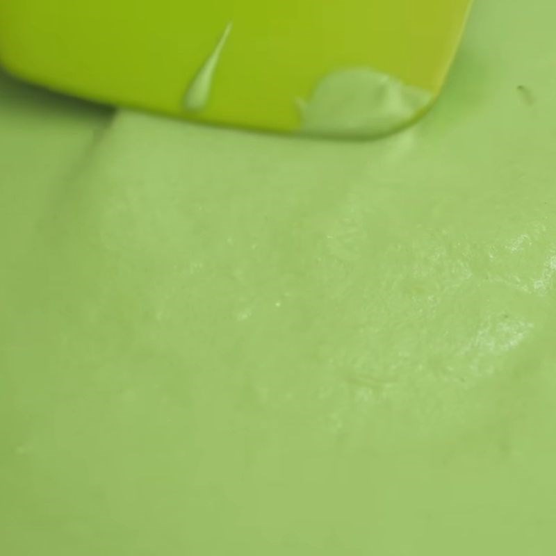 Bước 5 Làm kem cheese matcha Bánh sinh nhật matcha