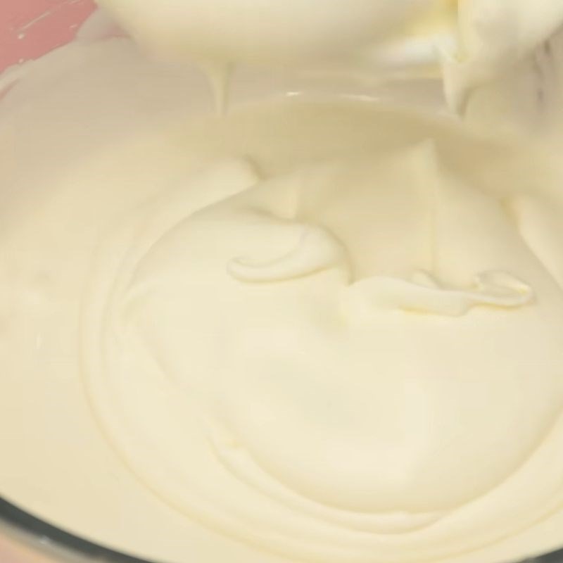 Bước 3 Làm kem cheese Bánh sinh nhật matcha