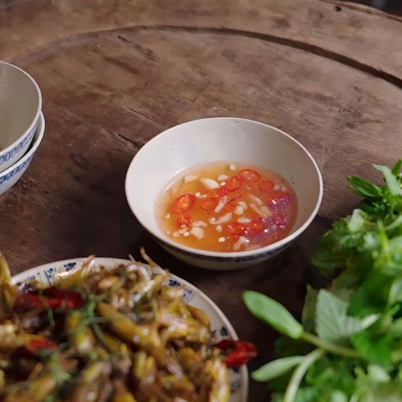 Bước 3 Làm nước chấm Muồm muỗm rang