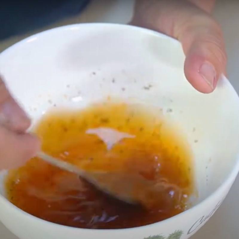 Bước 4 Làm nước sốt Chuột chiên nước mắm
