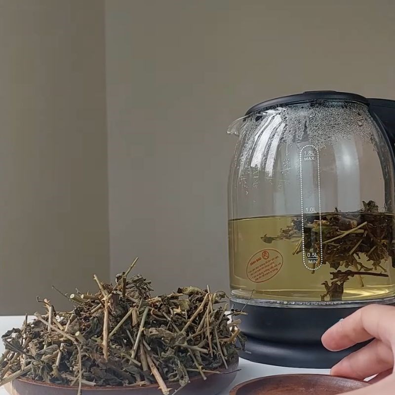 Bước 3 Nấu nước cà gai leo Nước cà gai leo