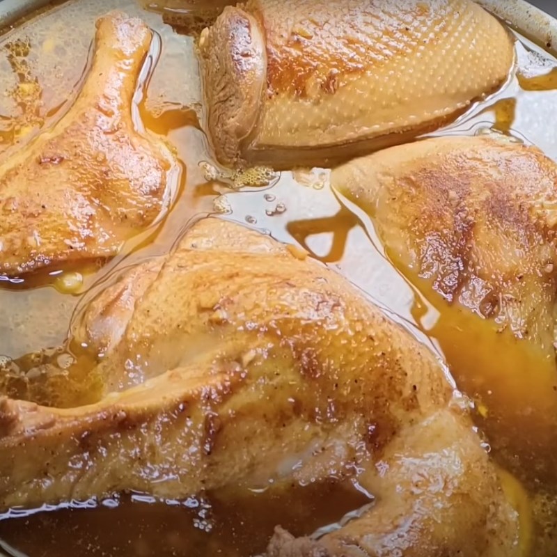 Bước 3 Nấu vịt rô ti Vịt rô ti