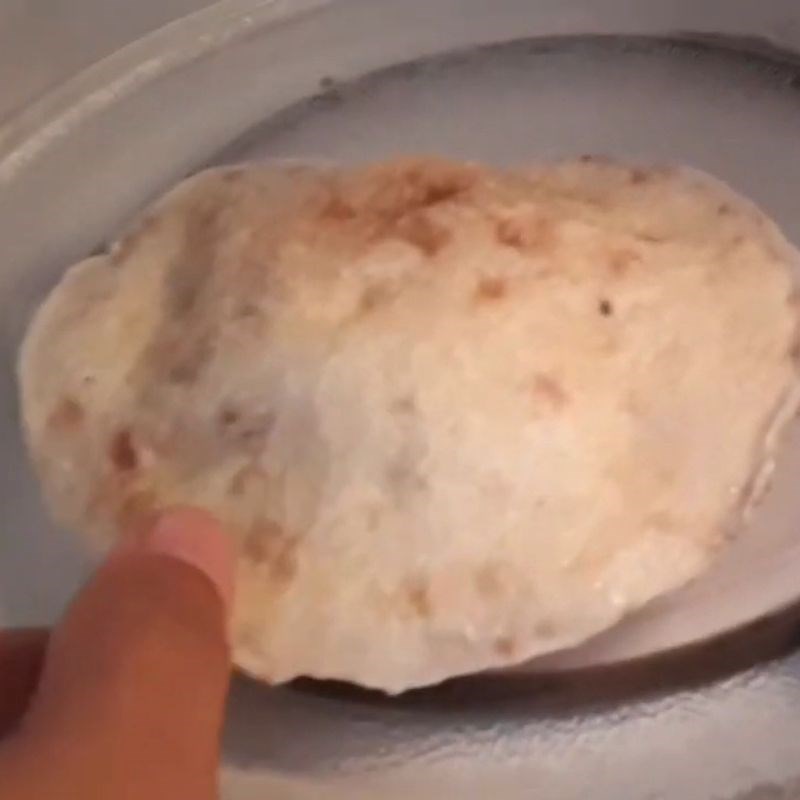 Bước 6 Nướng bánh Bánh tráng dừa