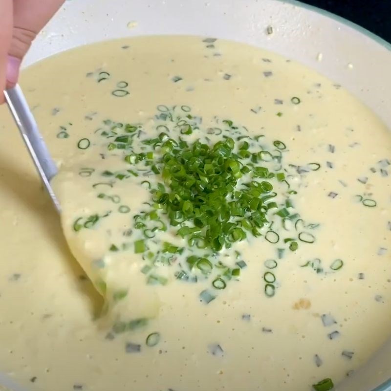 Bước 5 Pha bột bánh xèo Bánh xèo vịt