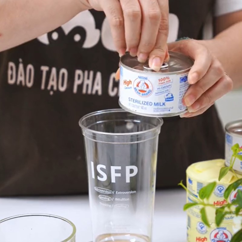 Bước 2 Pha matcha sữa gấu Matcha sữa gấu