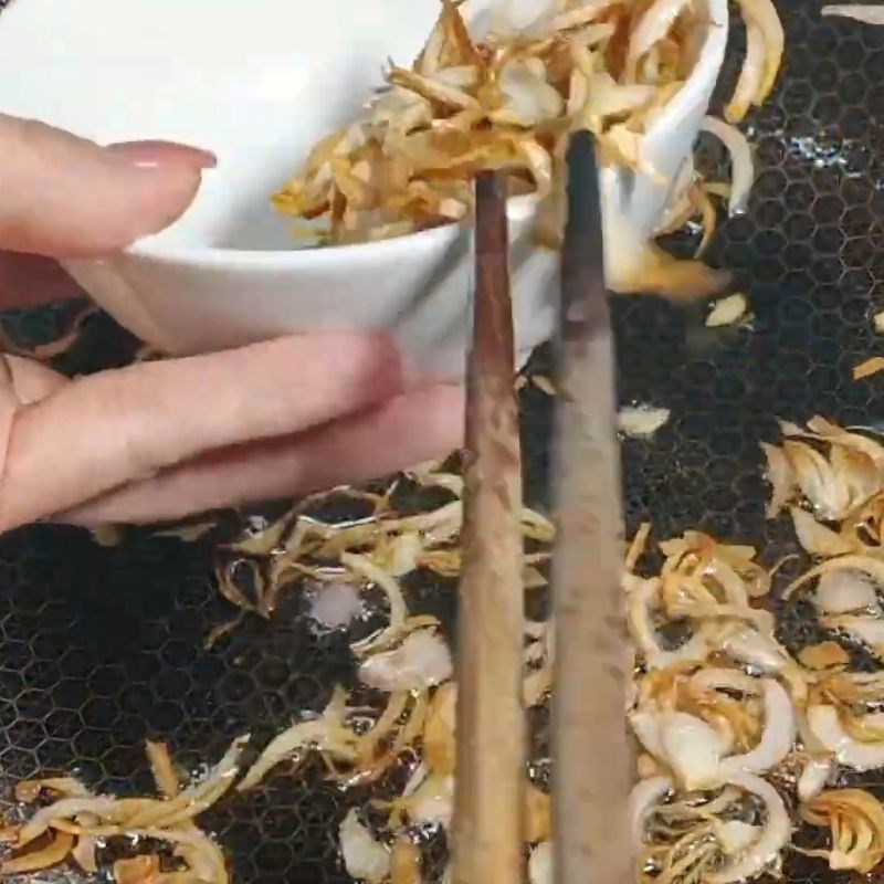 Bước 2 Phi hành tím Bánh trứng kiến