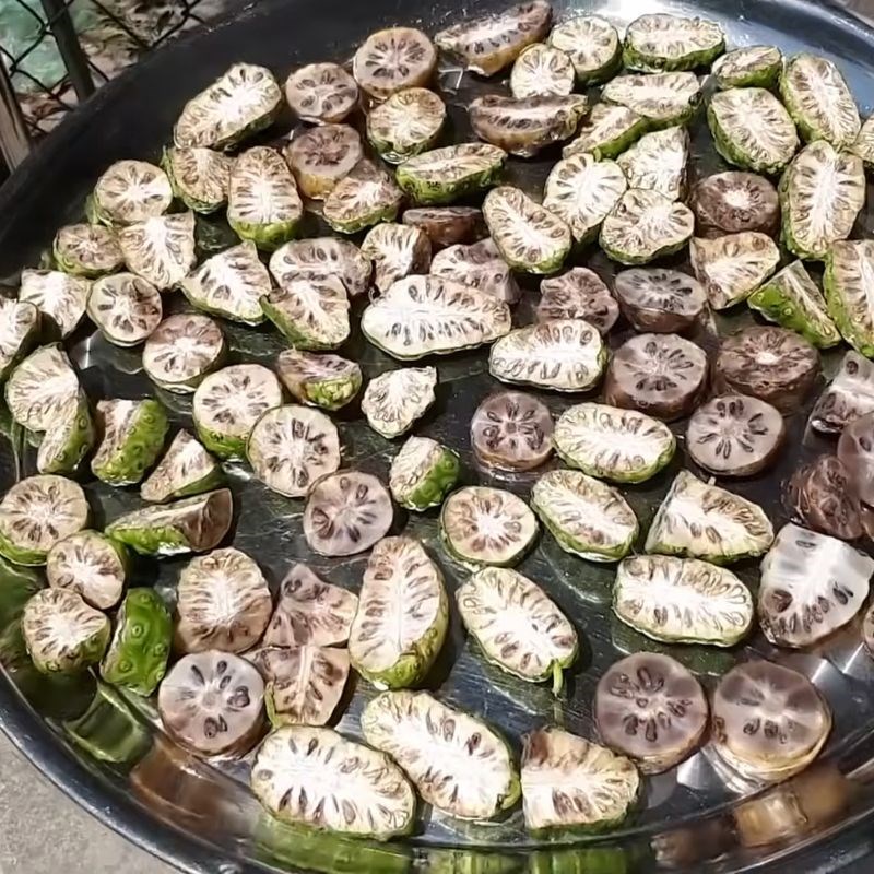 Bước 3 Phơi nhàu Cách ngâm rượu nhàu