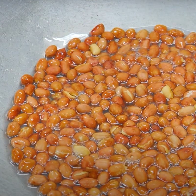 Bước 2 Sên lạc Mứt lạc (mứt đậu phộng)