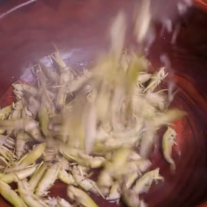 Bước 1 Sơ chế muồm muỗm Muồm muỗm rang