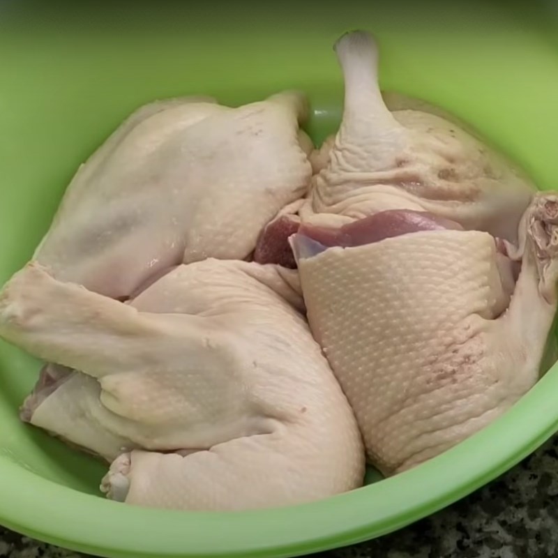 Bước 1 Sơ chế nguyên liệu Vịt rô ti