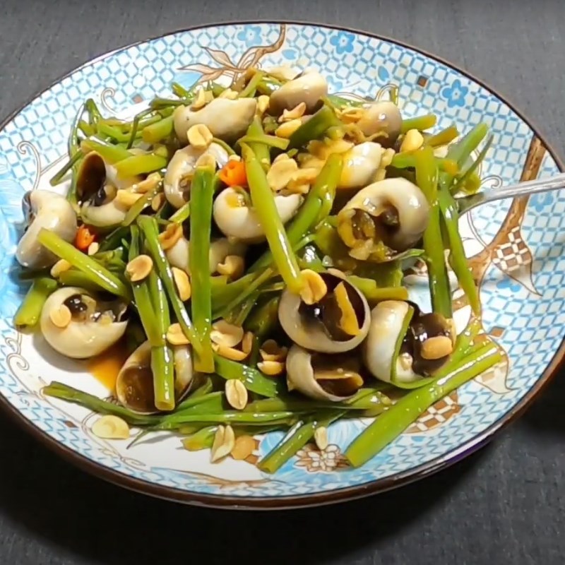 Bước 4 Thành phẩm Ốc xào me
