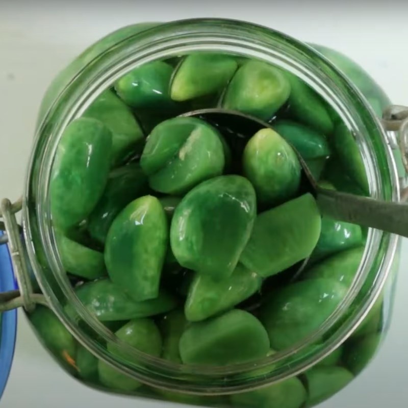 Bước 4 Thành phẩm Tỏi xanh