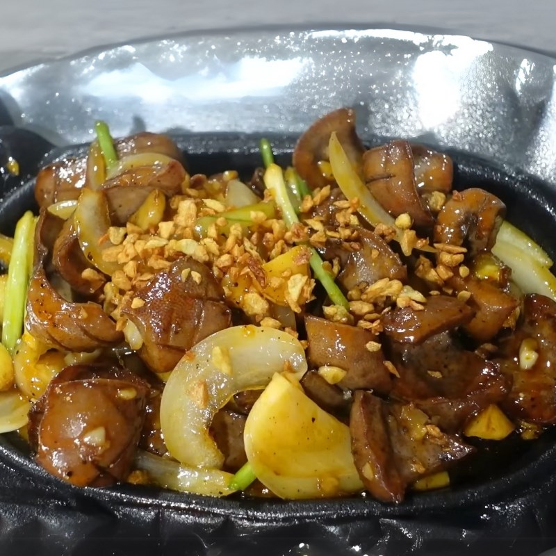 Bước 4 Thành phẩm Cật heo cháy tỏi