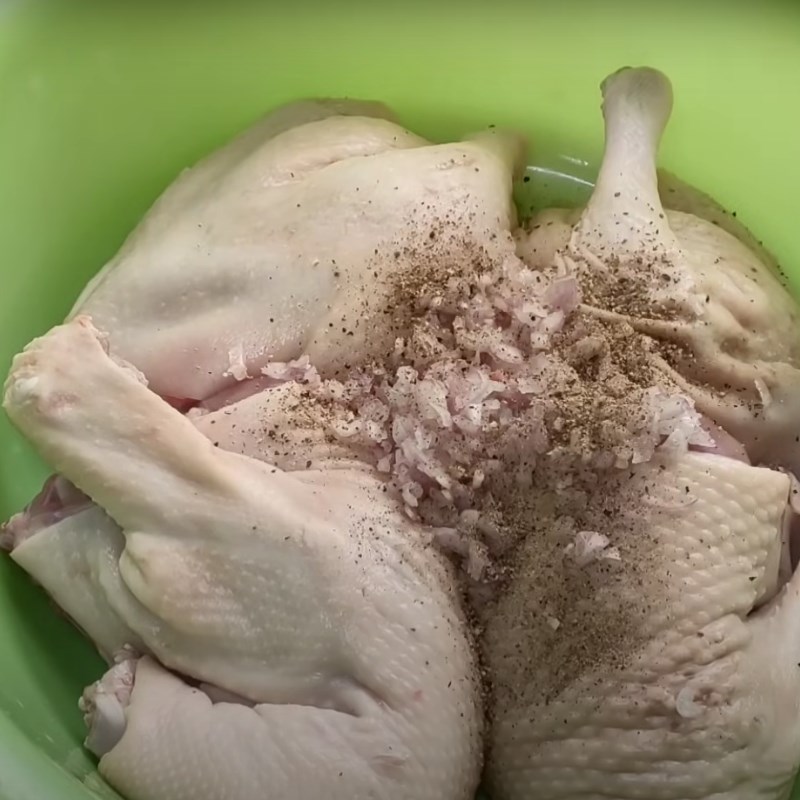Bước 2 Ướp thịt vịt Vịt rô ti