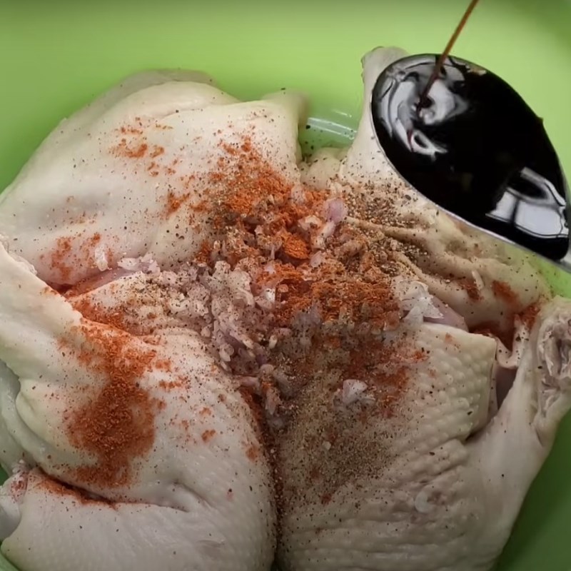 Bước 2 Ướp thịt vịt Vịt rô ti