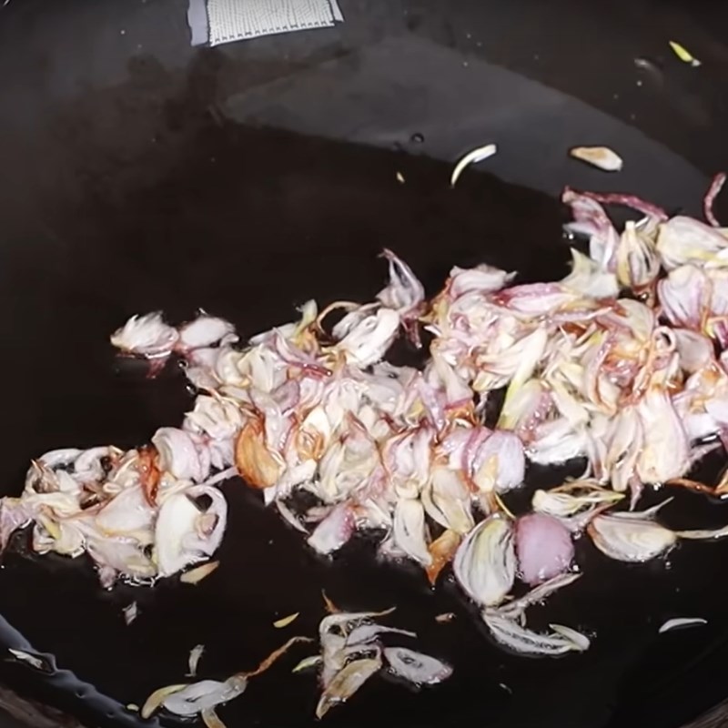 Bước 5 Xào bún Bún khô xào chay