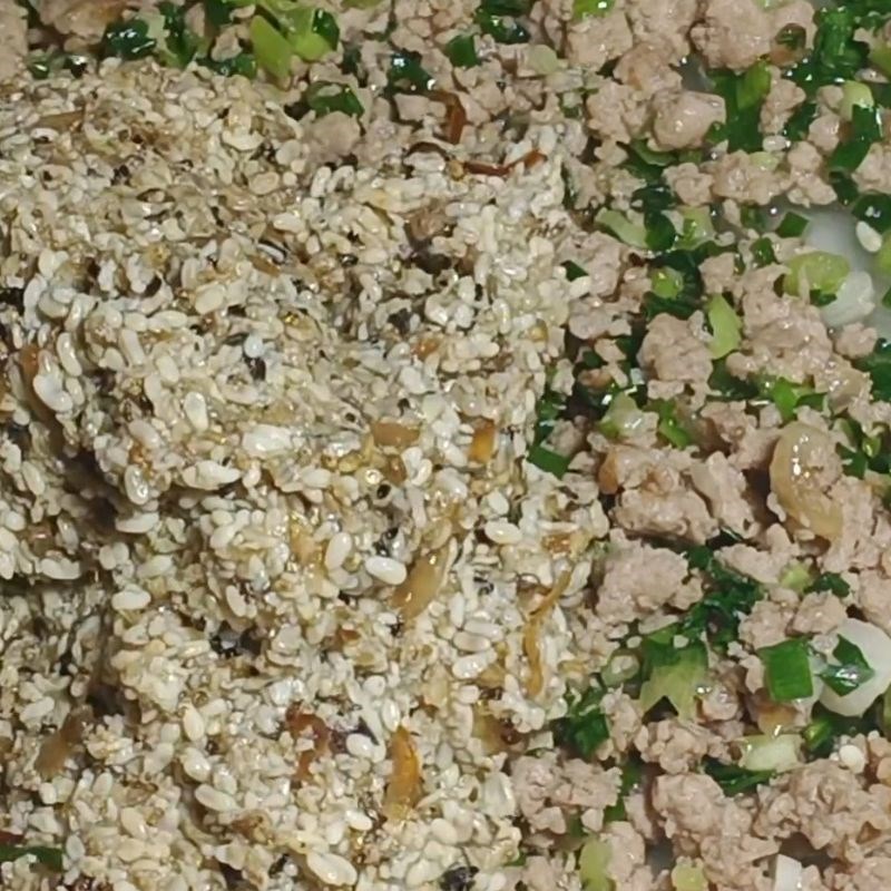 Bước 4 Xào trứng kiến Bánh trứng kiến