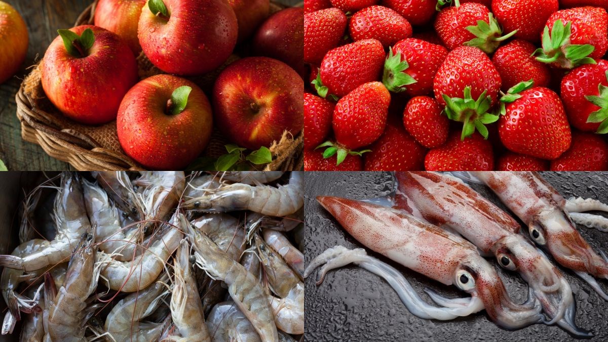 Nguyên liệu món ăn chả giò trái cây