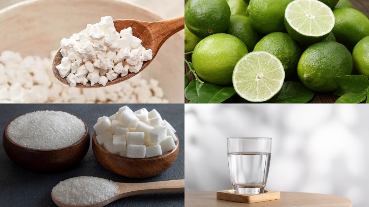 Nguyên liệu món ăn cách pha nước sắn dây