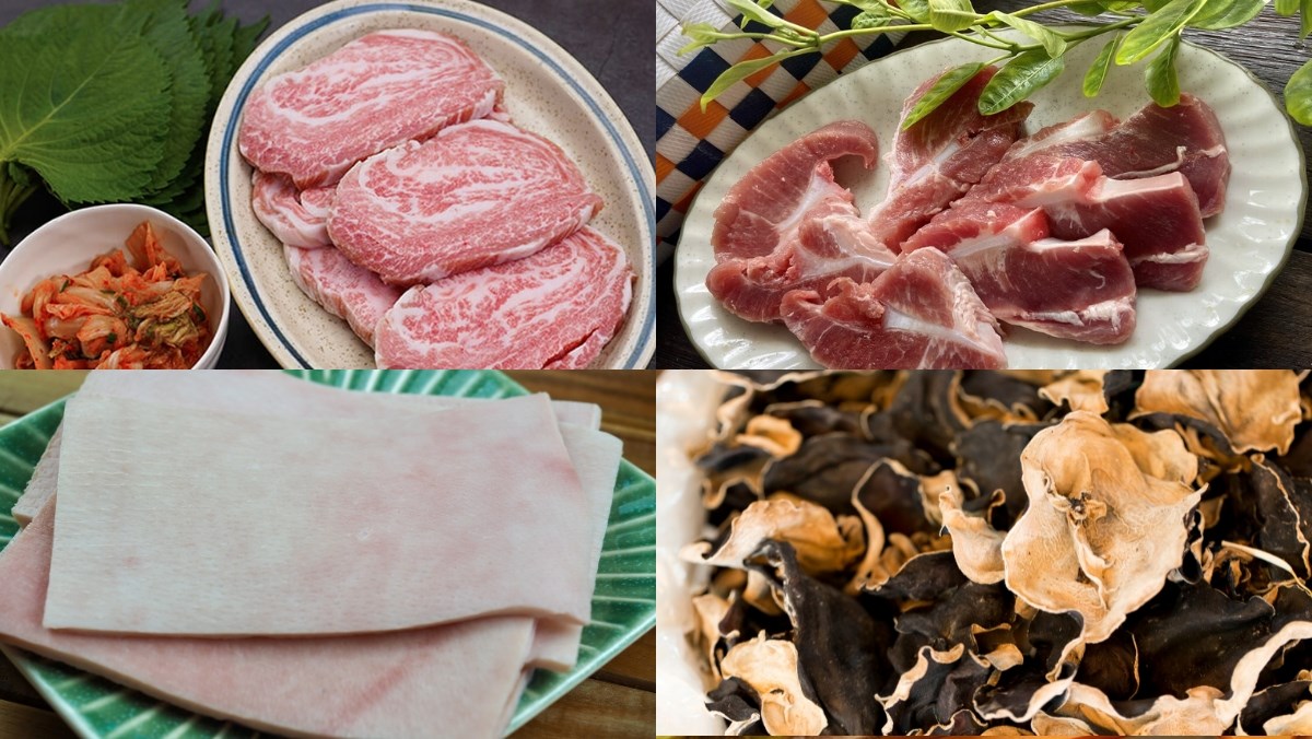 Nguyên liệu món ăn cách làm món thịt đông má đào