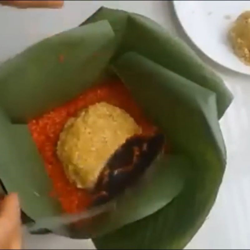 Bước 6 Gói bánh Bánh chưng gấc