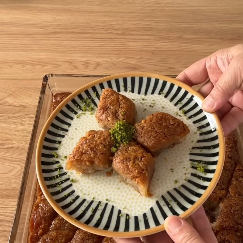 Bước 6 Đổ nước siro vào bánh Baklava