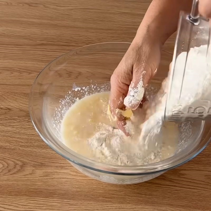 Bước 2 Làm bột bánh Baklava
