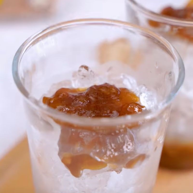 Bước 3 Hoàn thành Đá me đậu phộng dừa khô