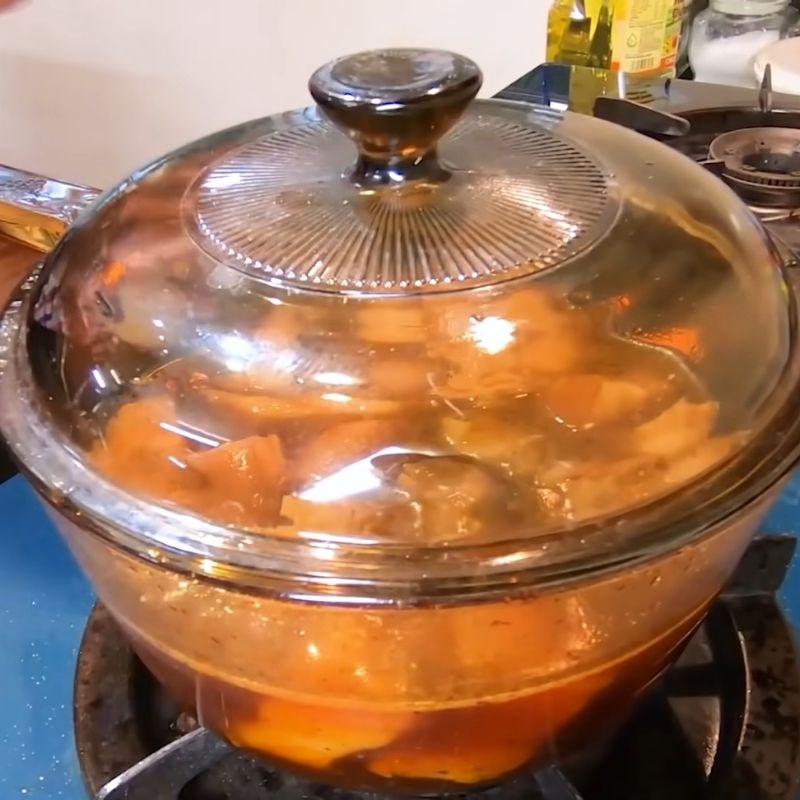 Bước 5 Kho thịt Thịt kho tàu miền Bắc