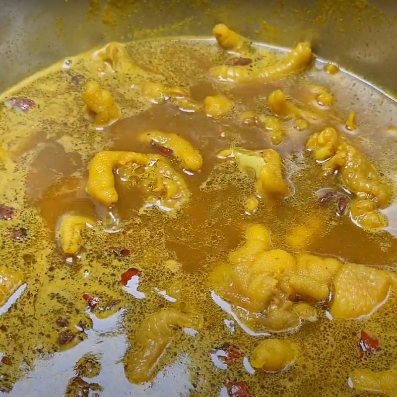 Bước 3 Làm gà ủ muối Chân gà ủ muối