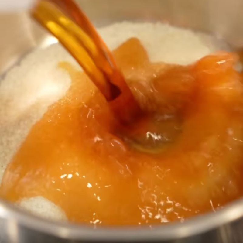 Bước 3 Làm nước ngâm Gân kiệu