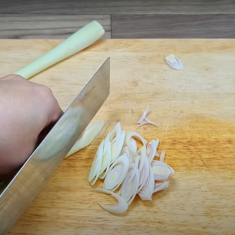 Bước 5 Làm tai heo ngâm sả tắc Tai heo ngâm sả tắc
